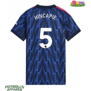 Arsenal Piero Hincapie #5 Bortatröja Kvinnor 2025-26 Kortärmad